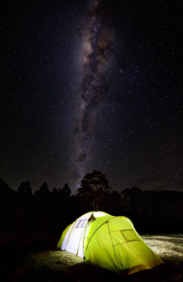 Camping under the Southern Skies