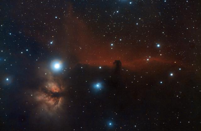 IC434 ‘Horsehead Nebula’ and NGC2024 ‘Flame Nebula’